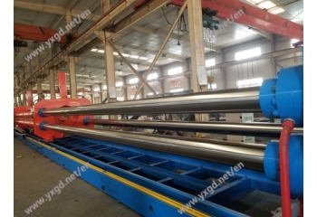 914扩管机组生产线完成试机测试